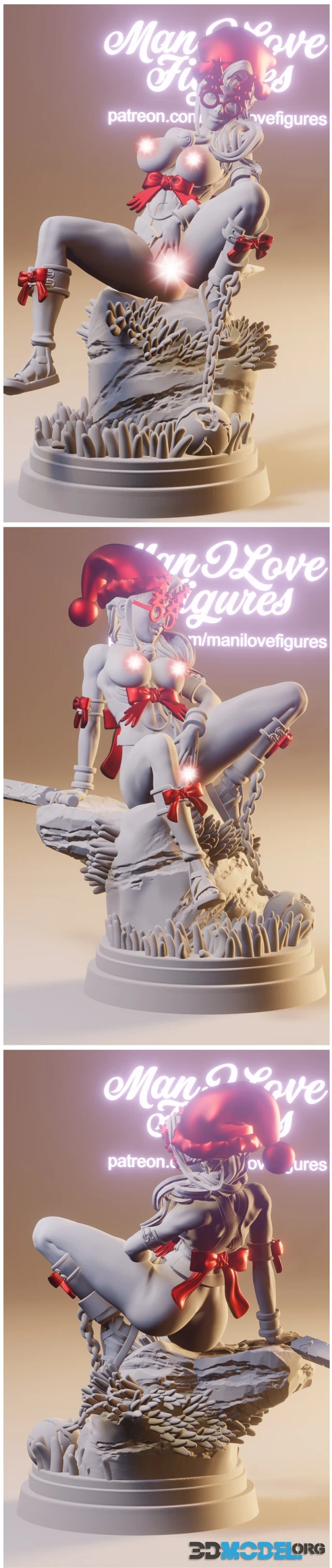 Man I Love Figures - Branwen Christmas – Printable