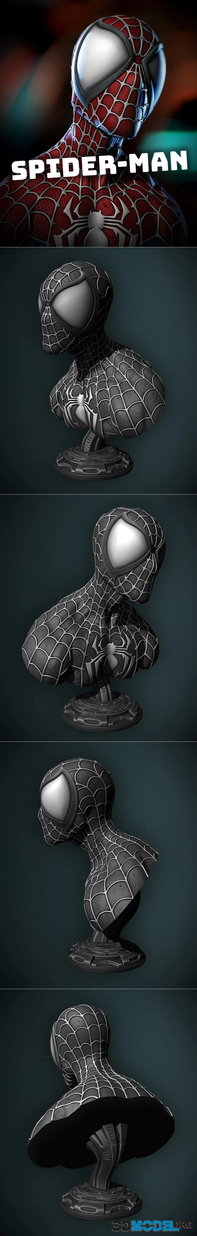 Eastman - Spider Man bust – Printable