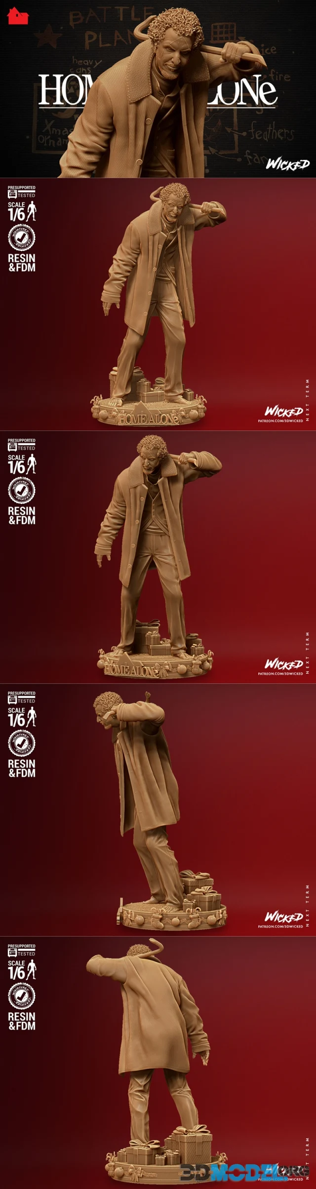 Wicked - Marv HA Sculpture – Printable