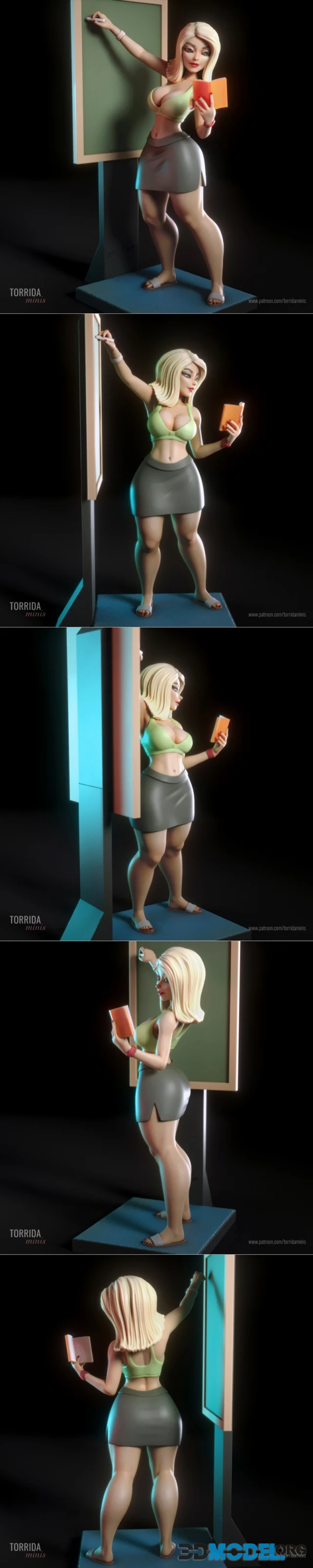 Torrida Minis - Mari The School Teacher – Printable
