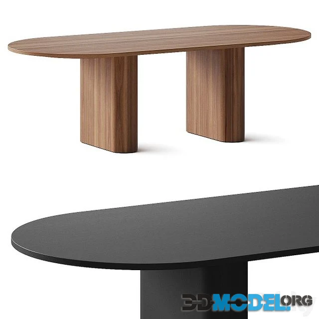 Arco Kami Oval 1 Dining Table