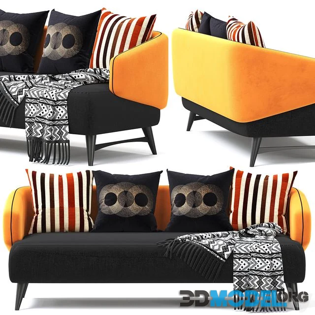 Aries by roche bobois sofa