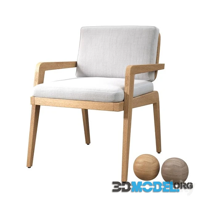 AVILA TEAK DINING ARMCHAIR