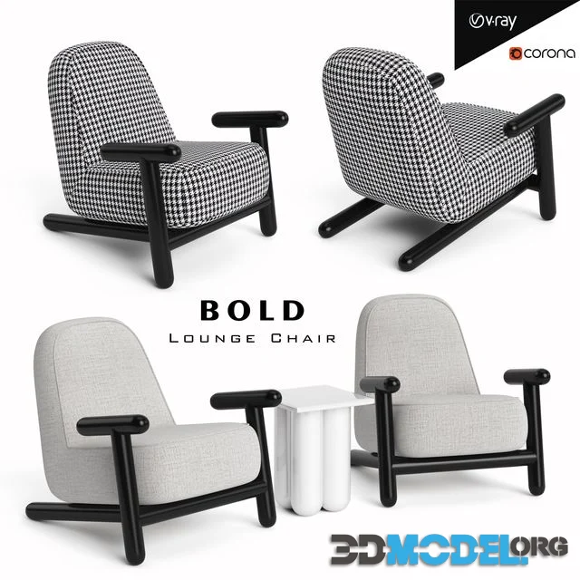 BOLD Lounge Armchair set