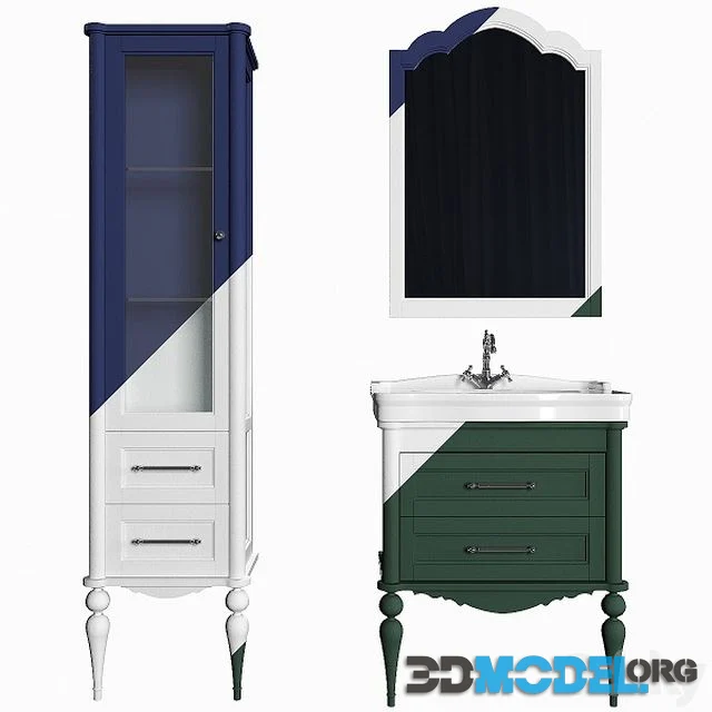Cabinet with sink ValenHouse Aesthetics 80