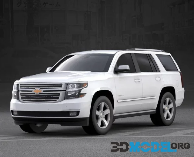 3d Model – Chevrolet Tahoe 2015 (pbr)