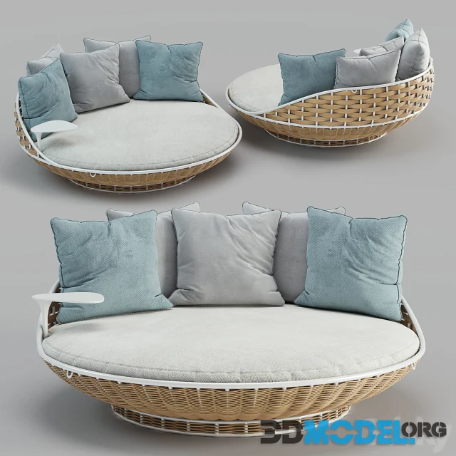DEDON SWINGREST STANDING LOUNGER
