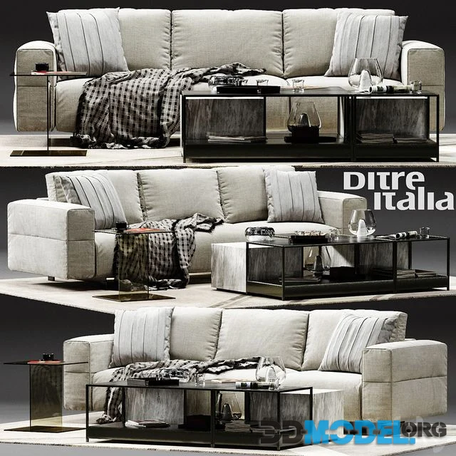 3D Model – Ditre Italia BAG Sofa 05