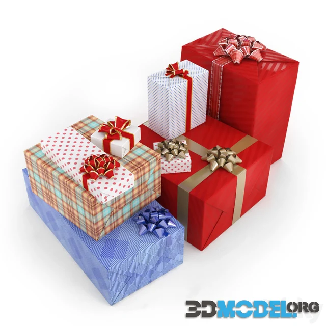 Gifts in boxes
