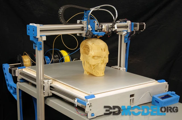 How a 3D printer works