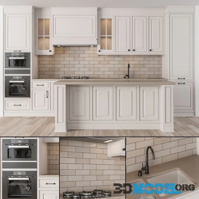 Kitchen NeoClassic - Cream Set 19