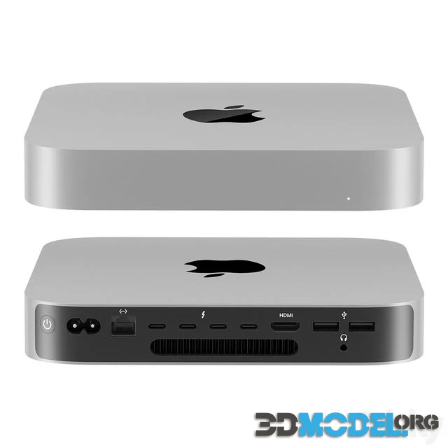 3D Model – Mac mini m2 pro 2023