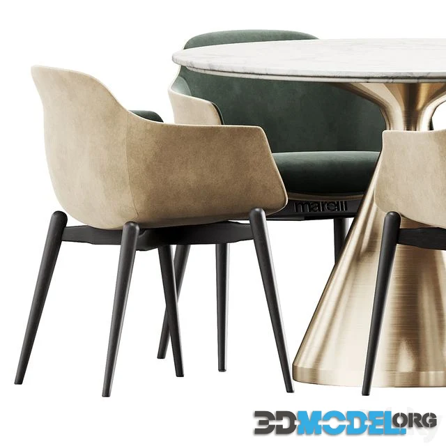 Marelli & West elm Silhouette dining set