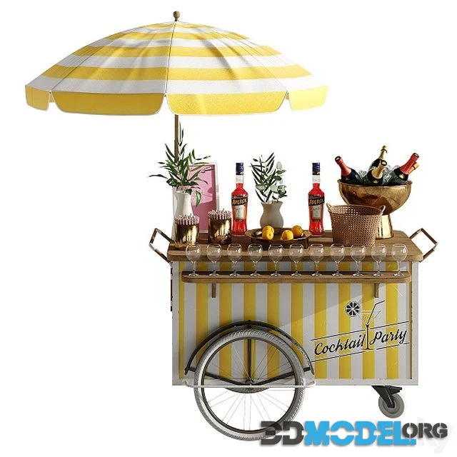 Mini yellow cart 2