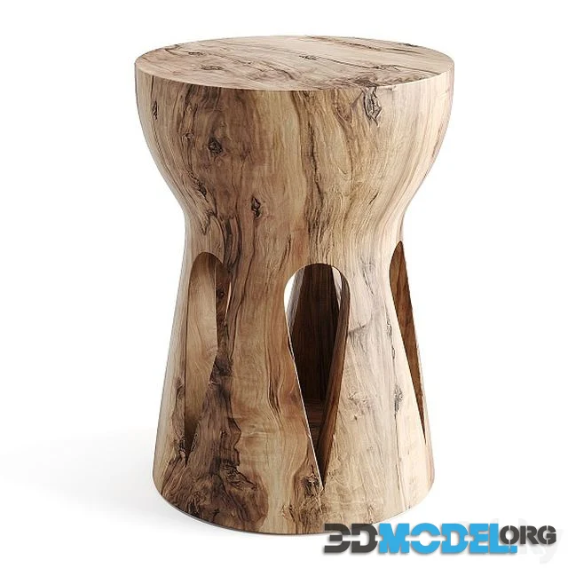 Papung Sculpted Side Table AM PM