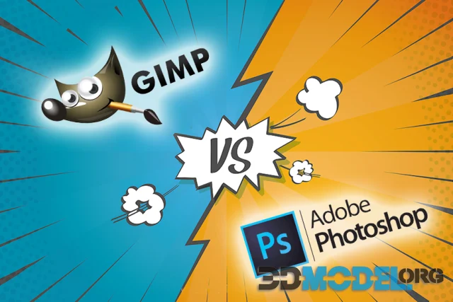 Photoshop VS GIMP: which is better in 2024? » 3D-MODEL.ORG: 3d-models ...