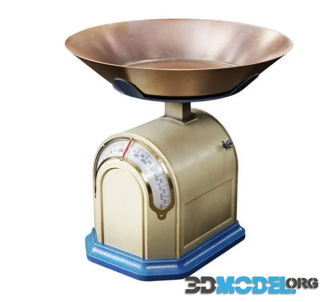 Retro used kitchen Scales weight vintage (PBR)