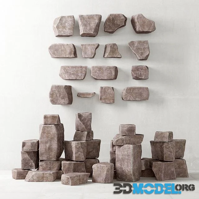 Rock stone collection