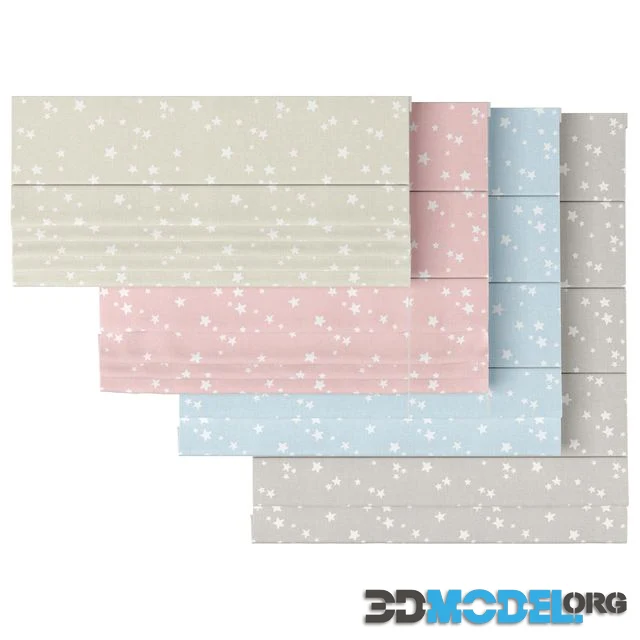 Roman Curtains 36 Twinkling stars