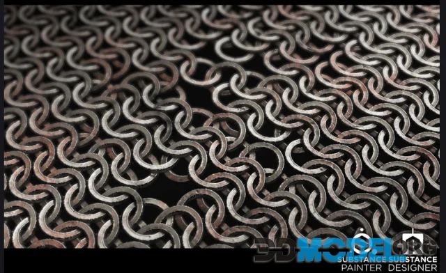 Smart Chainmail - Substance Painter