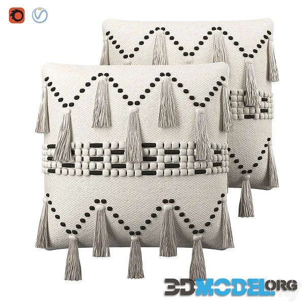 Tassel cushion