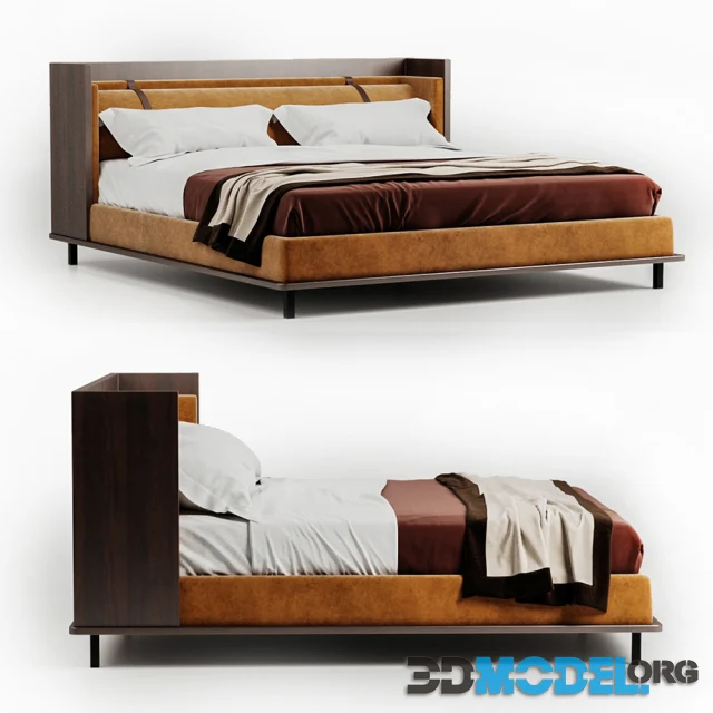 Twelve AM bed by Molteni & C