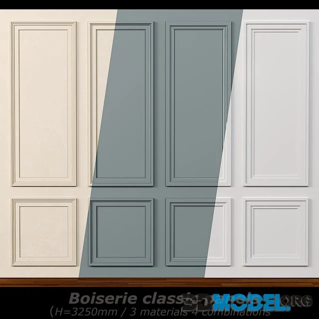 Wall molding 14 Boiserie classic panels