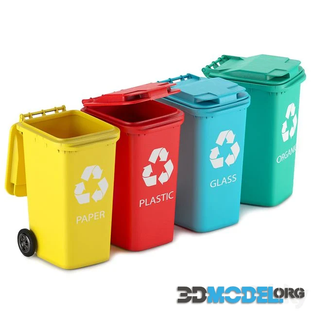 Waste bin 240 l
