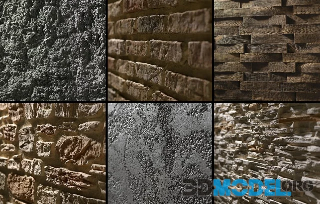 What Textures Are And How They Differ From Materials » 3D-MODEL.ORG: 3d ...