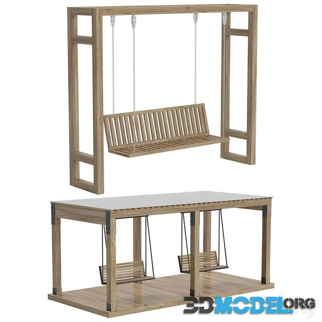 Wood swing
