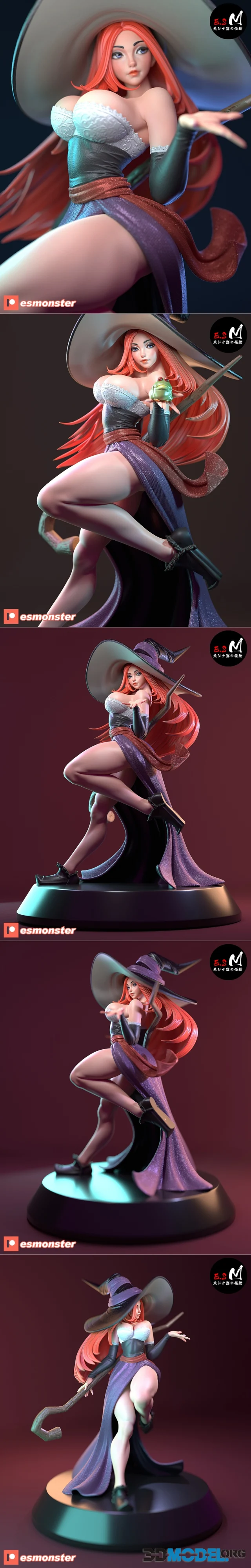 E.S Monster - Sorceress – Printable