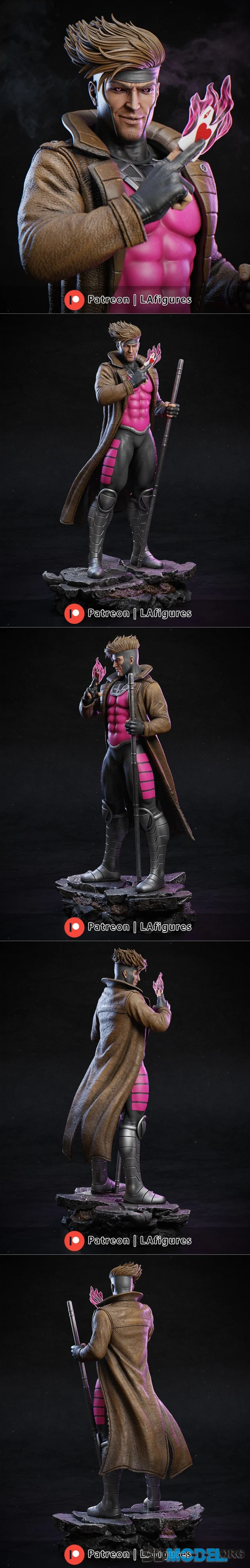L.A. Figures - Gambit – Printable