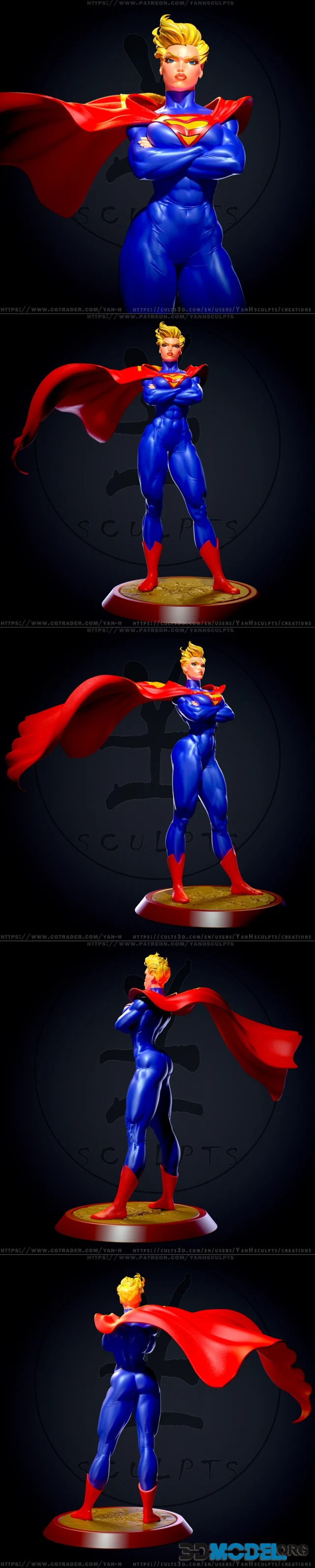 Yan H -Elseworlds Supergirl – Printable