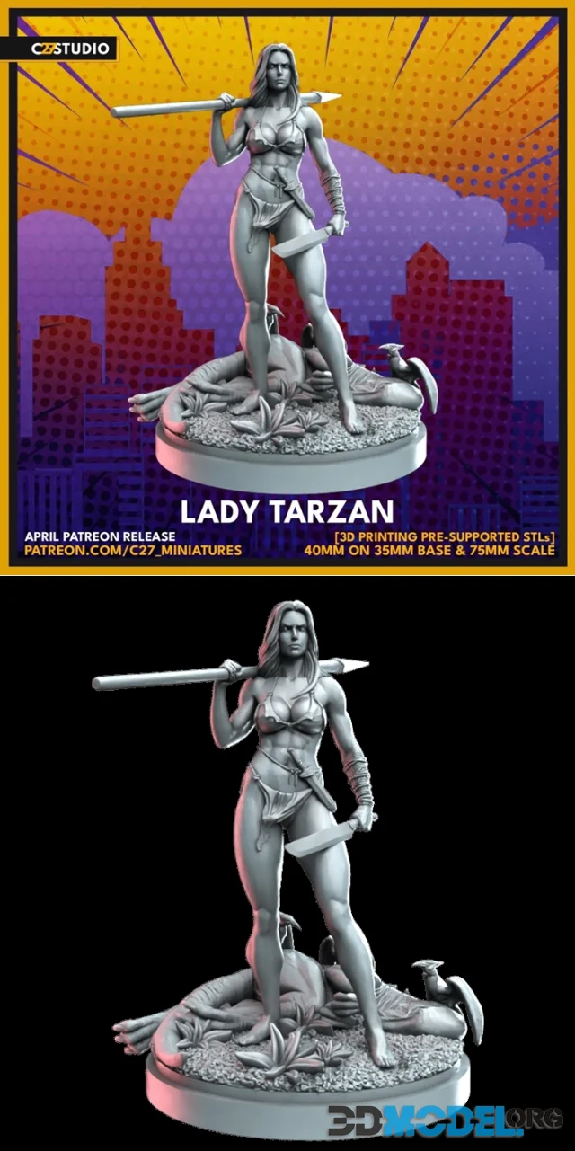Shanna (Lady Tarzan) – Printable