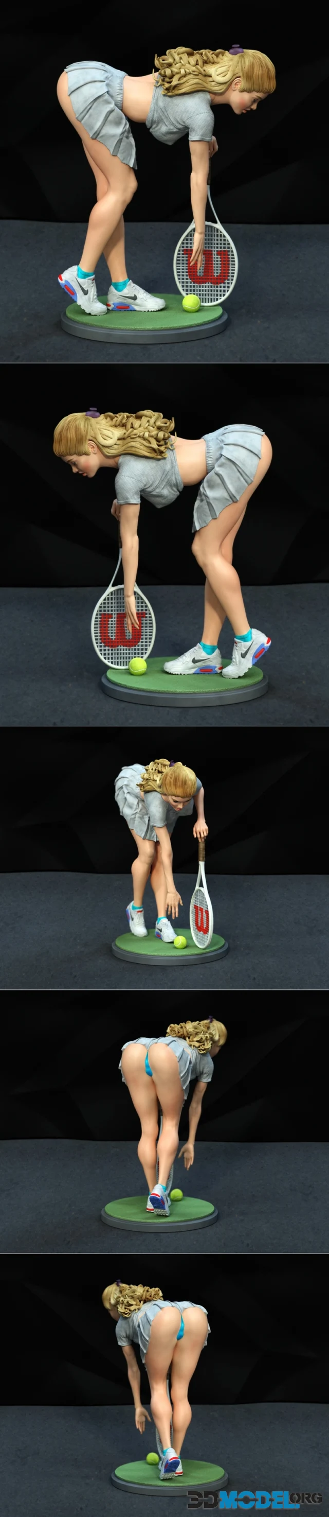 Exclusive - Pin up Tennis – Printable