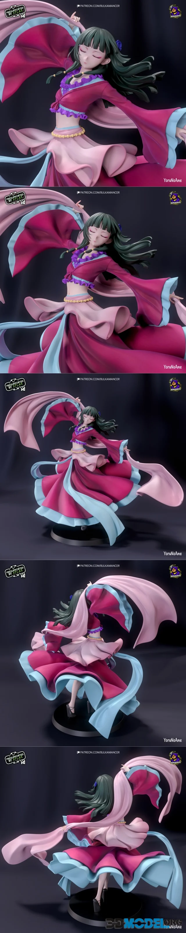 Bulkamancer Sculpts - Maomao - Apothecary Diaries – Printable