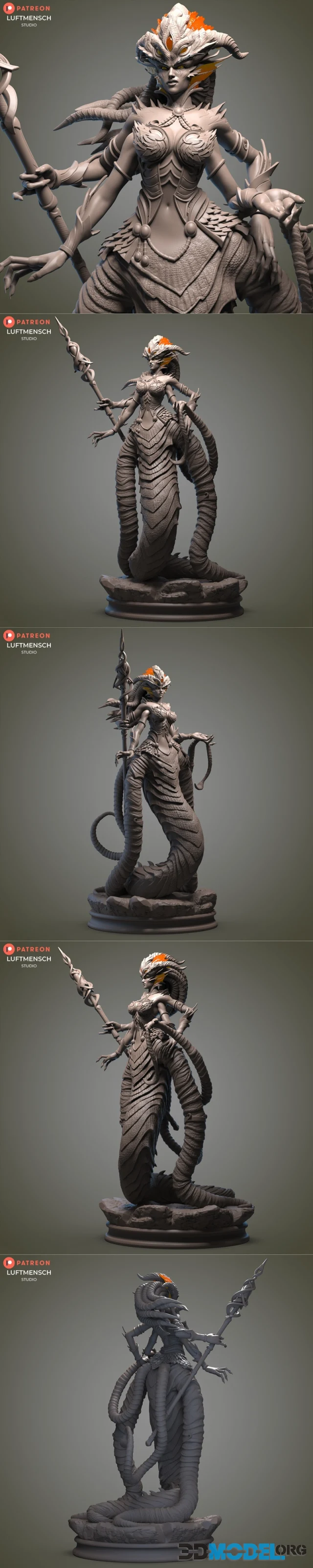 LuftMensch Studio - Queen Azshara – Printable