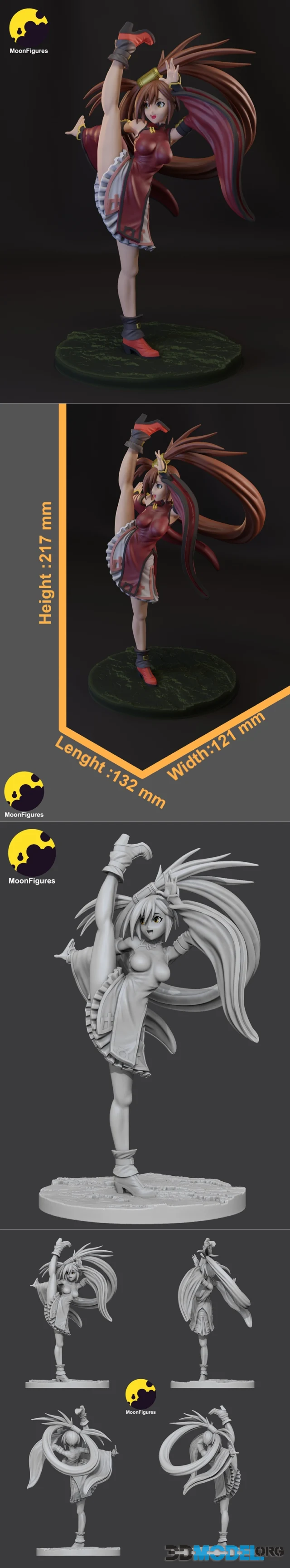 Moon Figures - Jam KuradoberiJam Kuradoberi – Printable