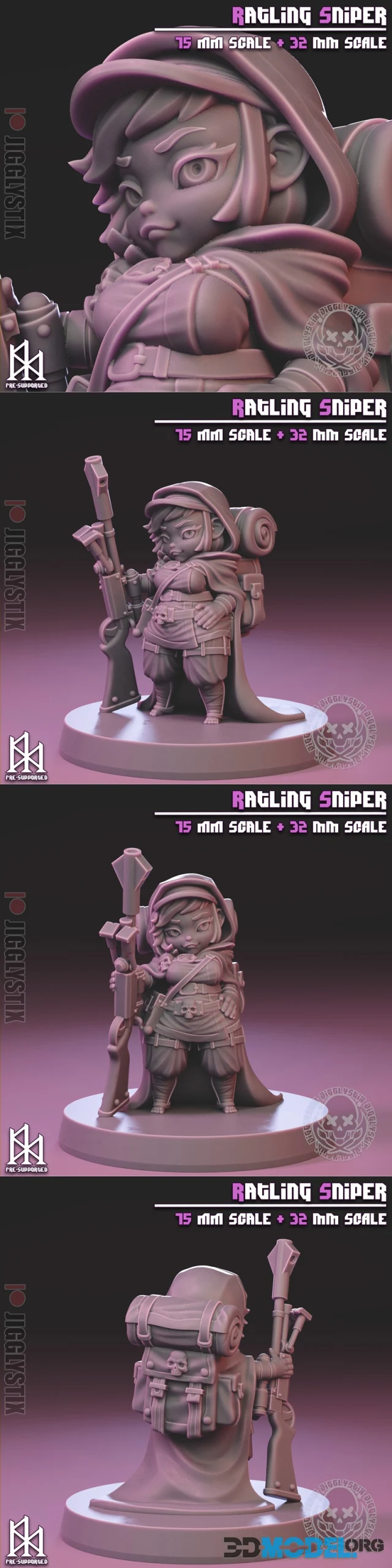 Jigglystix - Ratling Sniper – Printable