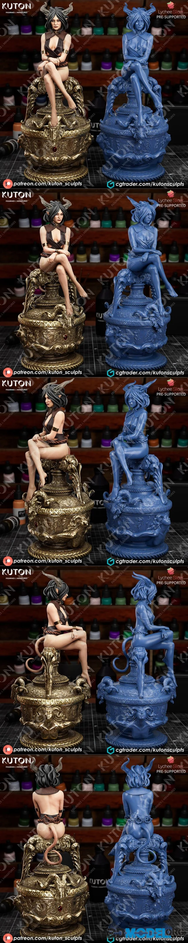 Kuton Figurines - Quiyana – Printable