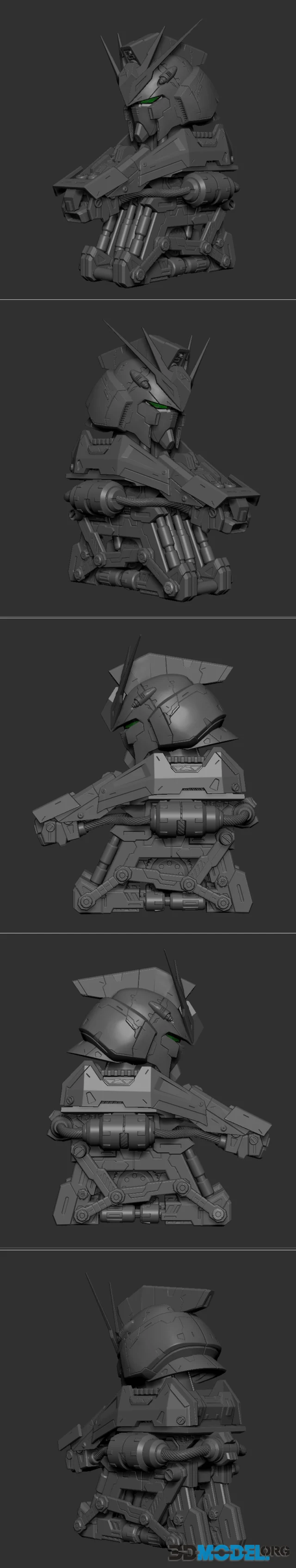 Nugundam Head – Printable