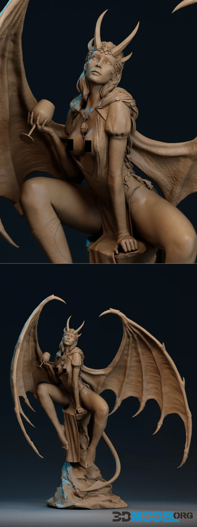 Ca 3d Studios - Mizora NSFW Version – Printable