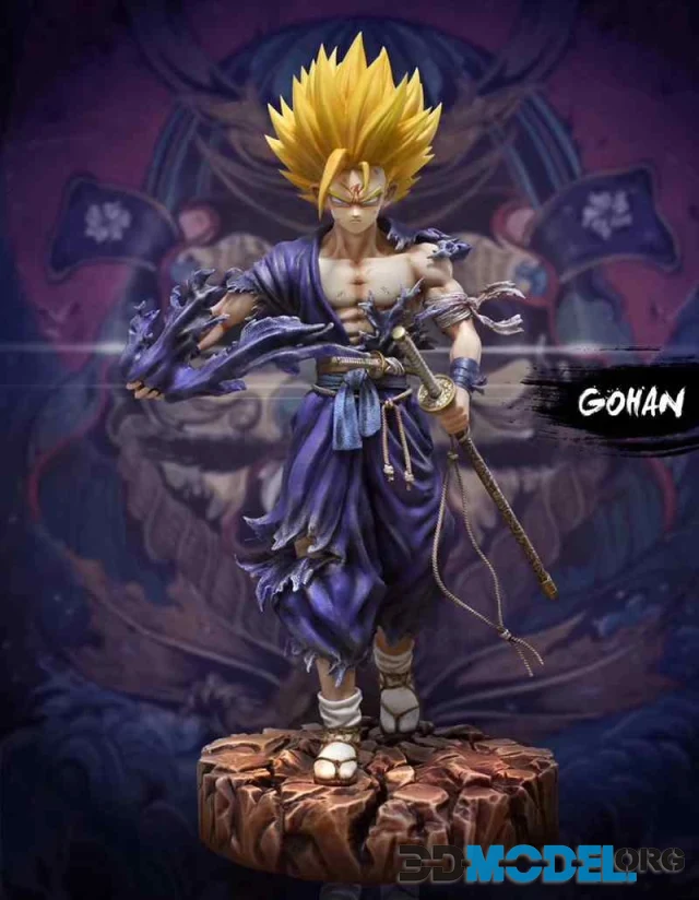 Gohan Samurai – Printable