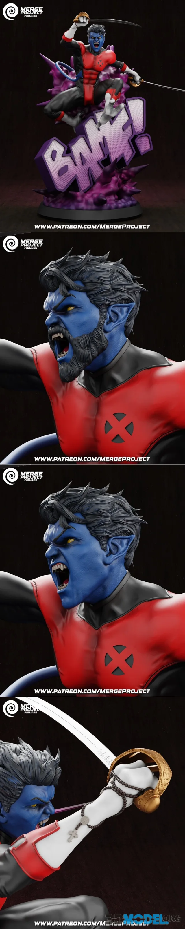 Merge Project Figures - Nightcrawler – Printable