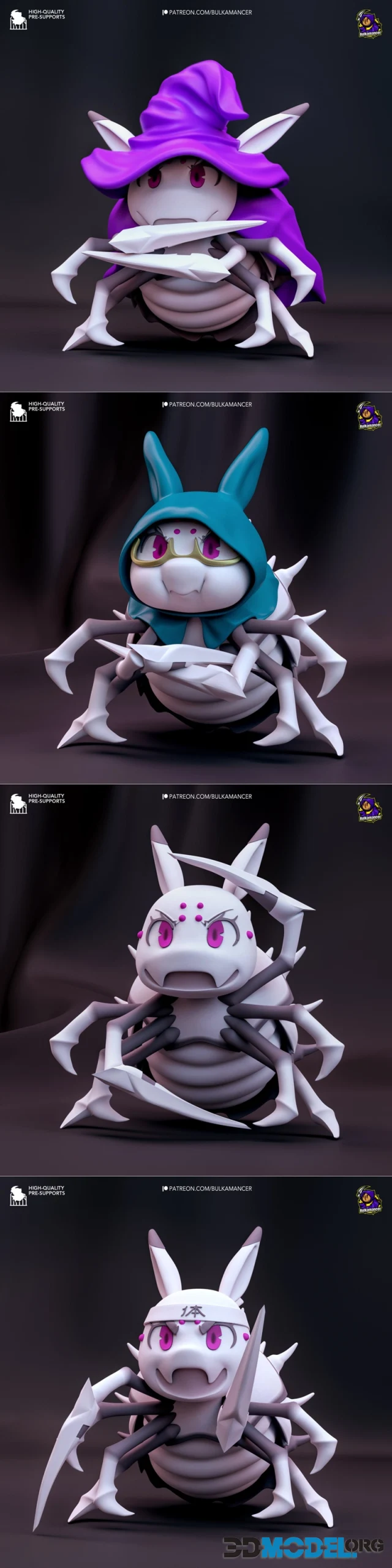 Bulkamancer Sculpts - Spiders – Printable