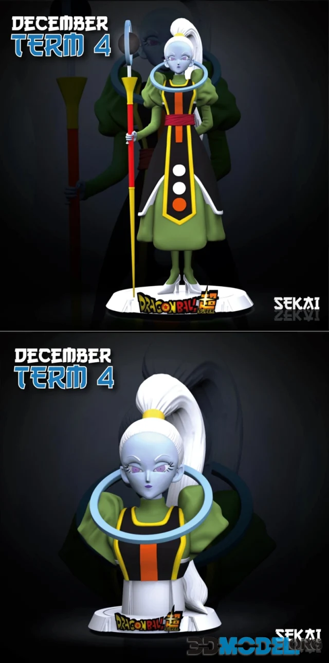 Sekai - Vados Statue and Bust – Printable