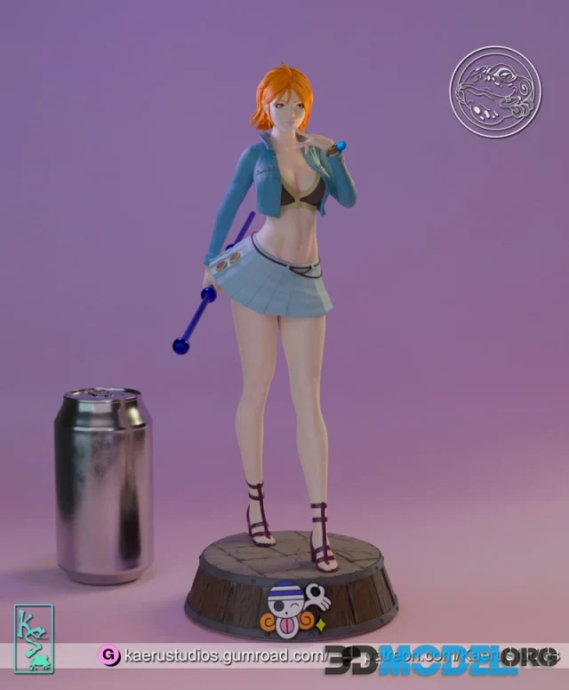 Kaeru Studios - Nami - One Piece – Printable