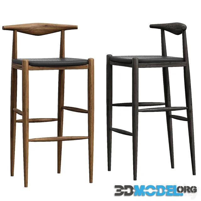 Bar stool elbow