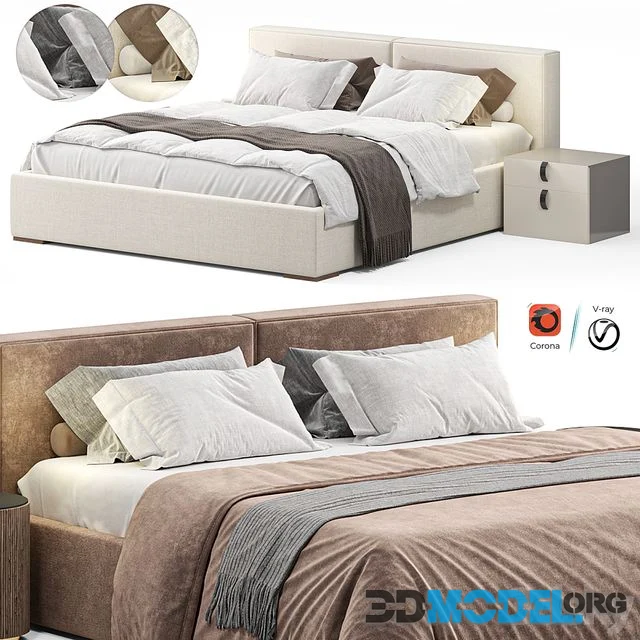 Bed K36 by Delavega