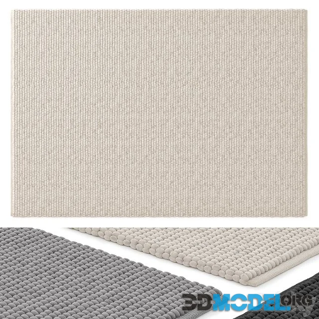 Benuta NATURALS Wool Rug Beads set 05